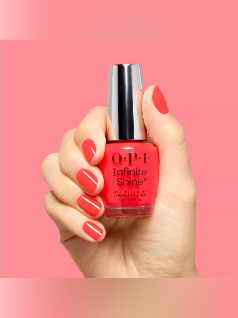 OPI Spicy Reds Nail 3 Piece Bundle (2 Lacquer + 1 Infinite Shine) - Picture 10 of 14